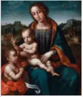 The Virgin and Child with Saint John the Baptist