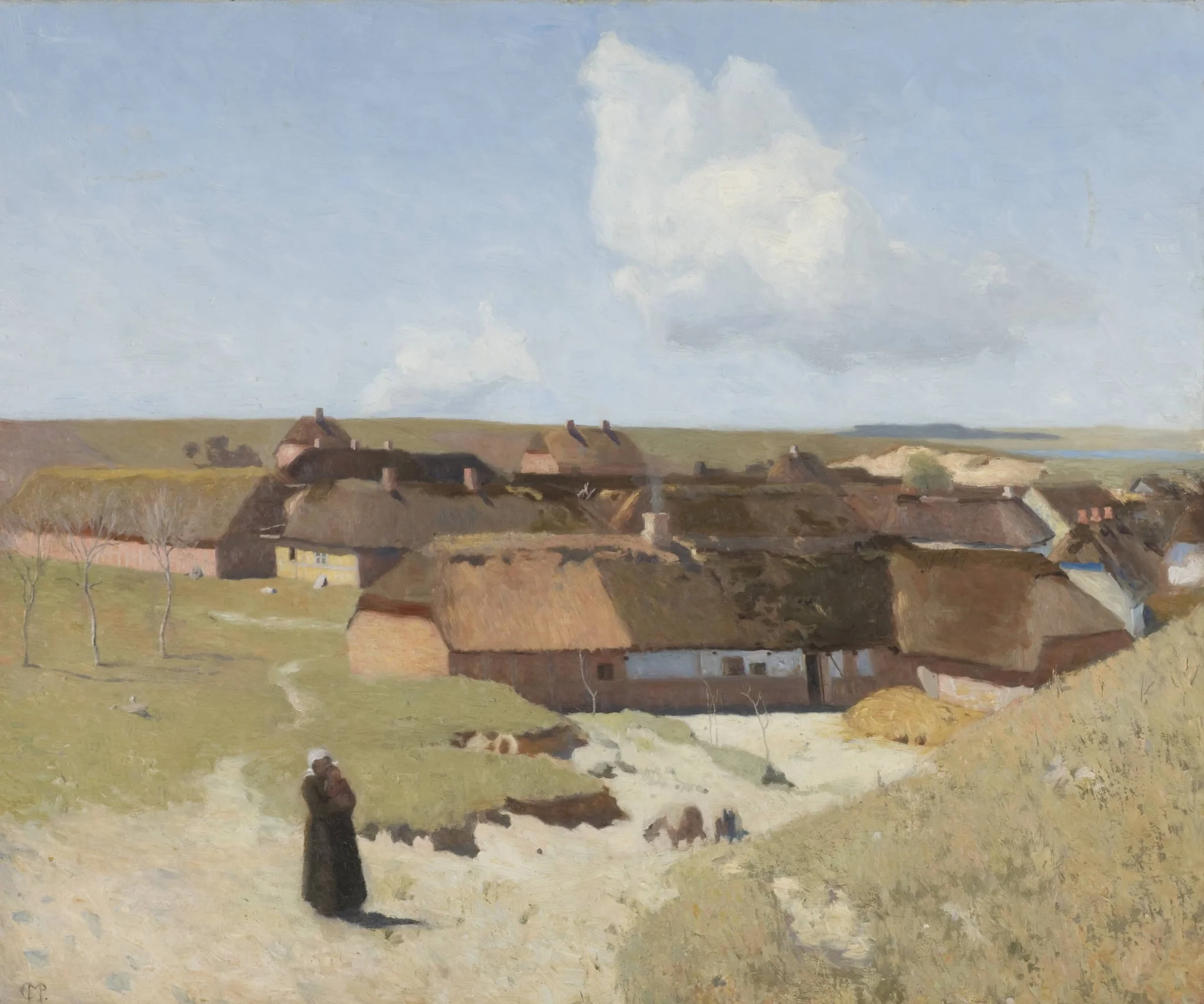 Jysk landskab. Klar dag i maj, by Unknown, 1892