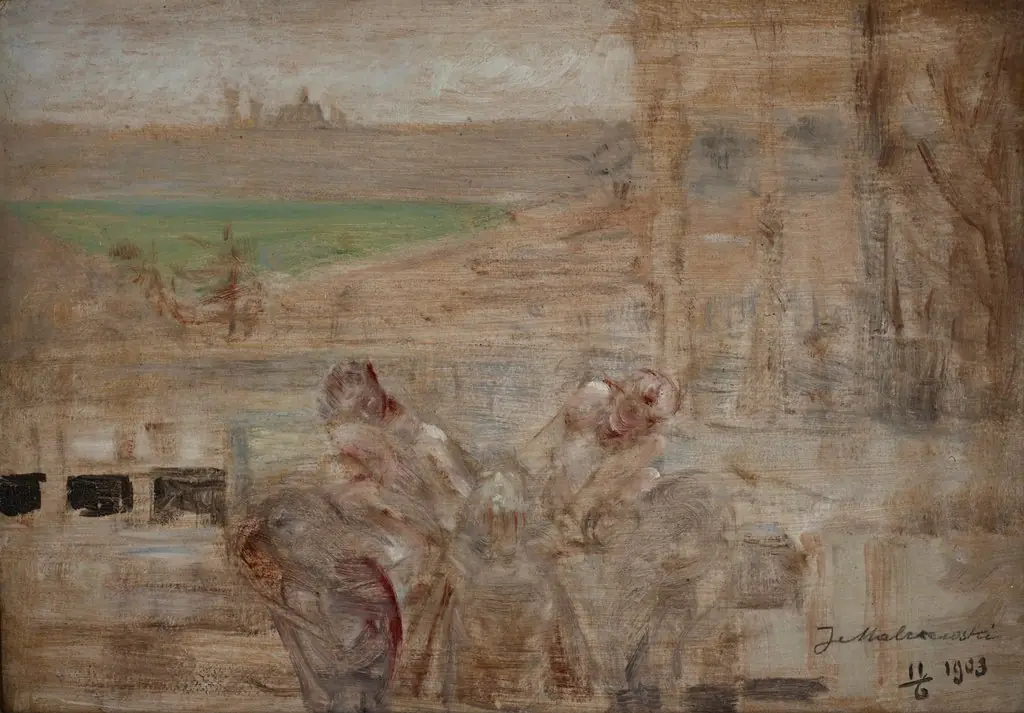 Sketch to "The Poisoned Well”