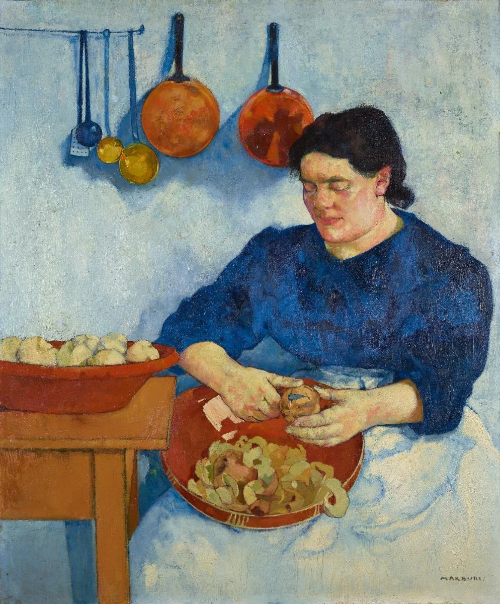 Q131586914, by Max Buri, oil, 1910