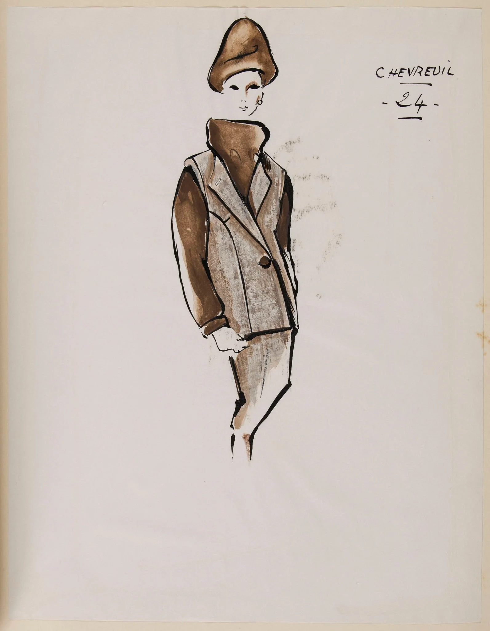 Chevreuil, by Carven, 1963