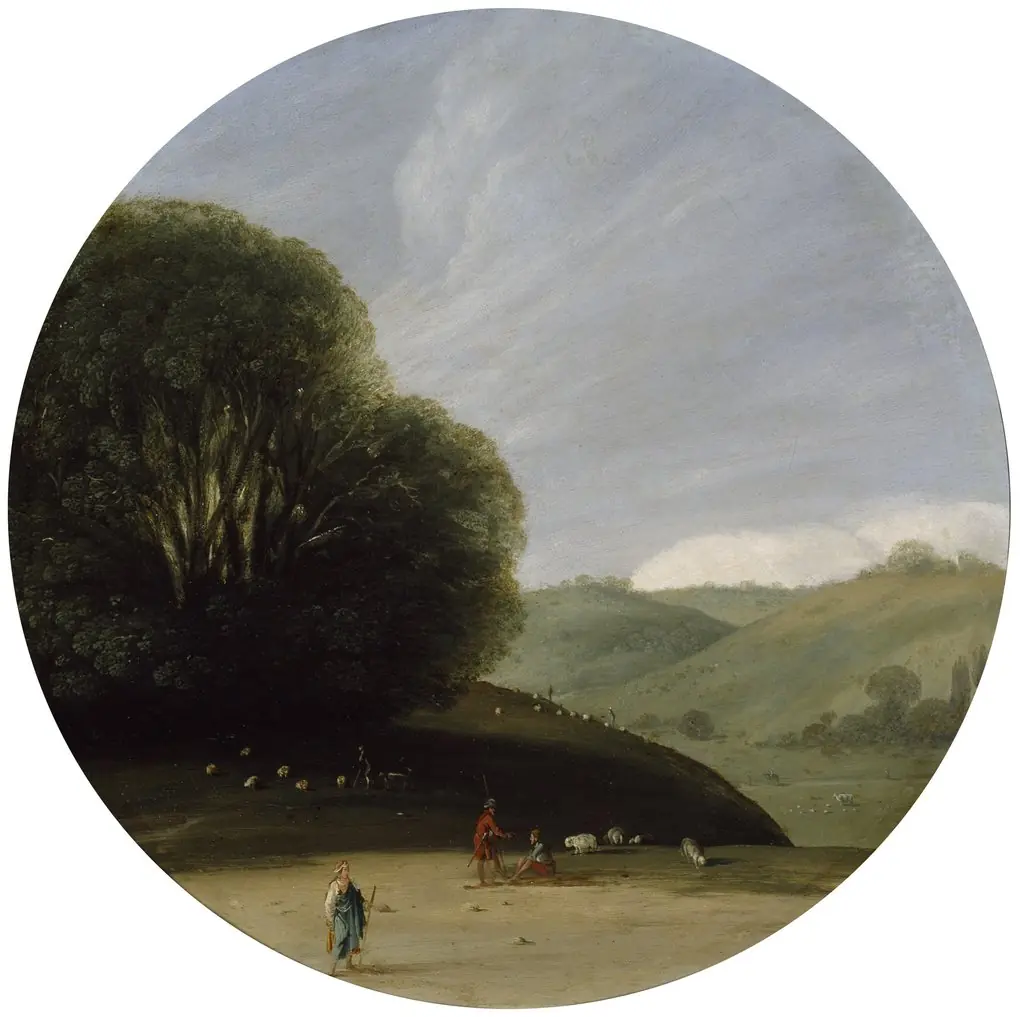 Landscape with pastoral Figures