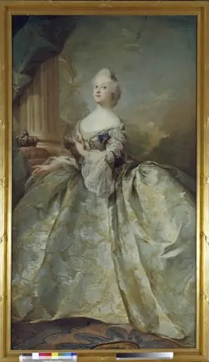 Portræt af Louise, Frederik V's første dronning