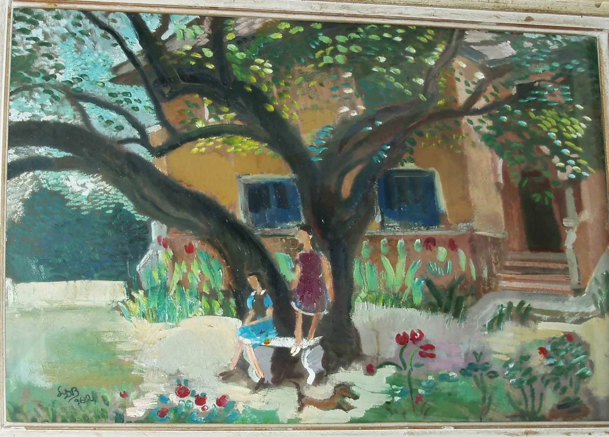 Grădina Caragea, by Lucia Dem-Bălăcescu, unspecified