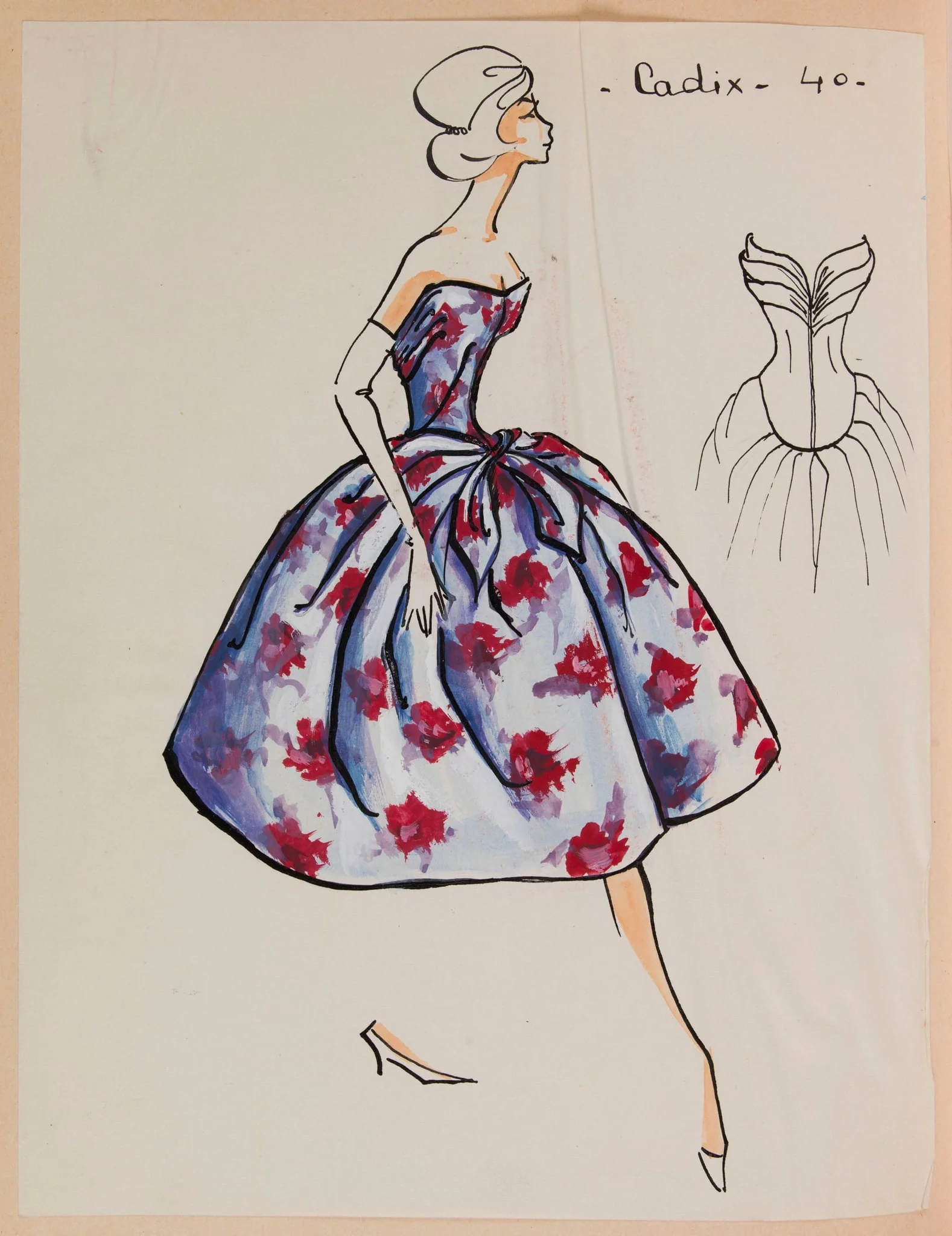 Cadix, by Marie-Louise Carven, 1958