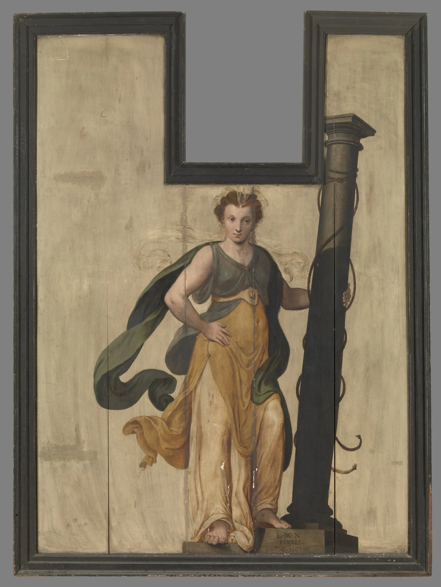 Sibyl with Column
