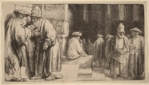 Jews in the Synagogue