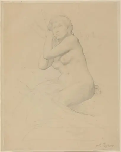 Female Nude Seated