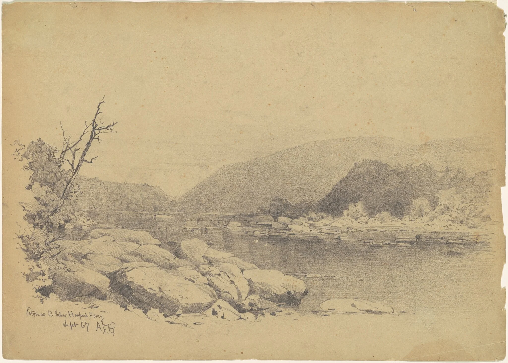 Potomac River Below Harper's Ferry