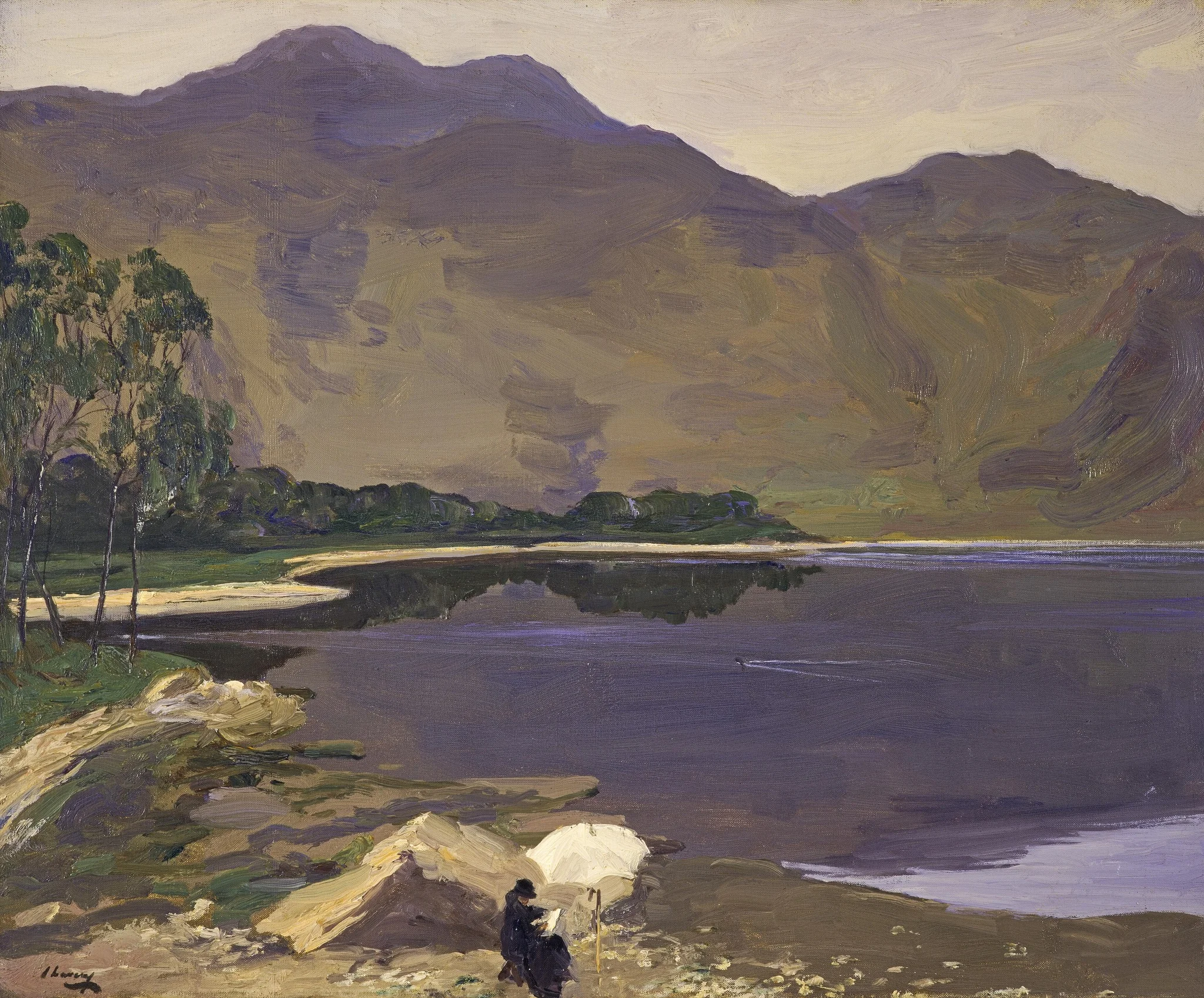 Loch Katrine, by John Lavery, oil, 1913