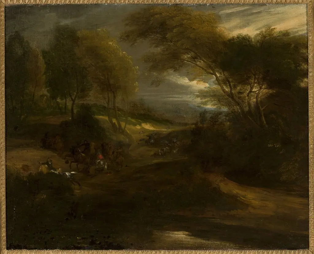 A battle scene