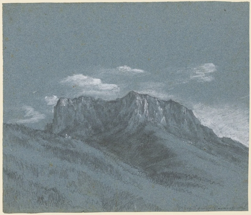 The Rauschberg, by Georg von Dillis, 1800