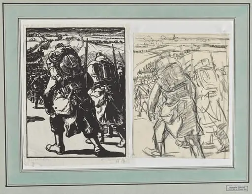 Troupe en marche