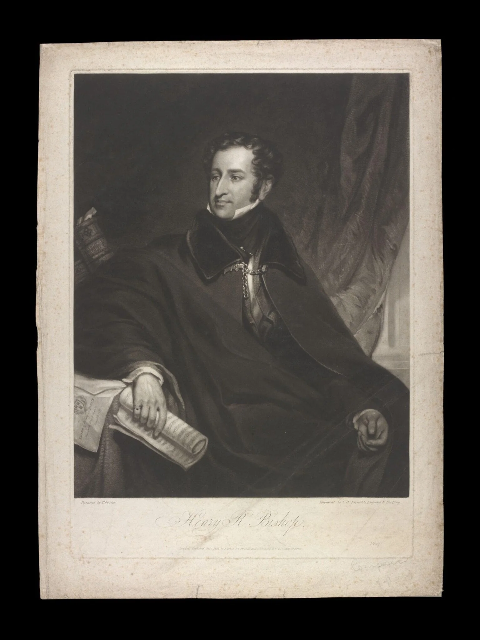 H Beard Print Collection, by T. Foster, 1822