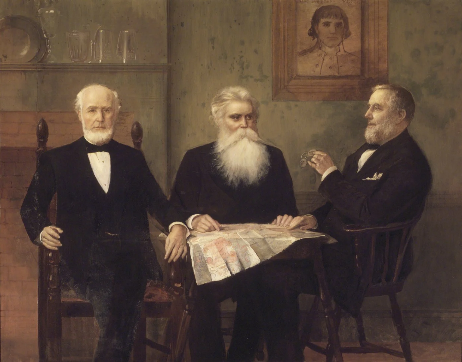 The Governor's Grandsons, by Edwin Blashfield, oil, 1898