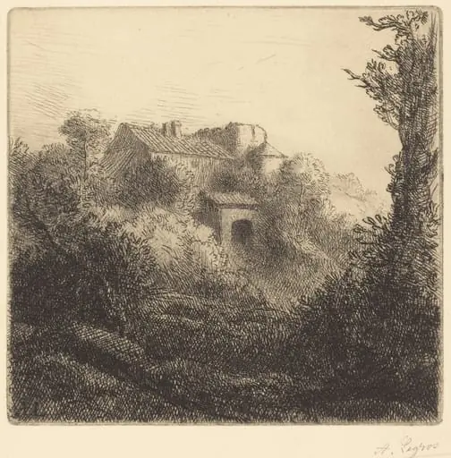 Farm on a Hill (La ferme sur la colline)