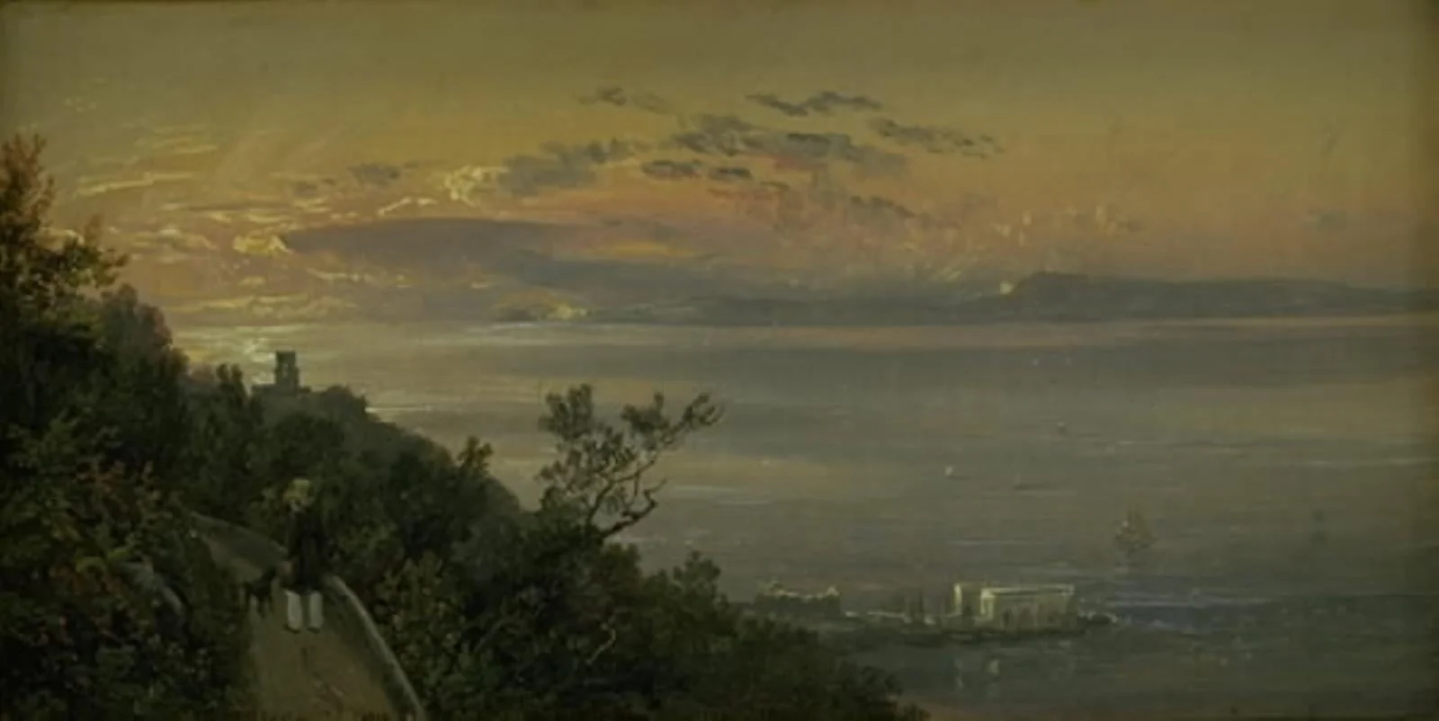 View from the Hills above Castellamare at Naples, by Unknown, 1820