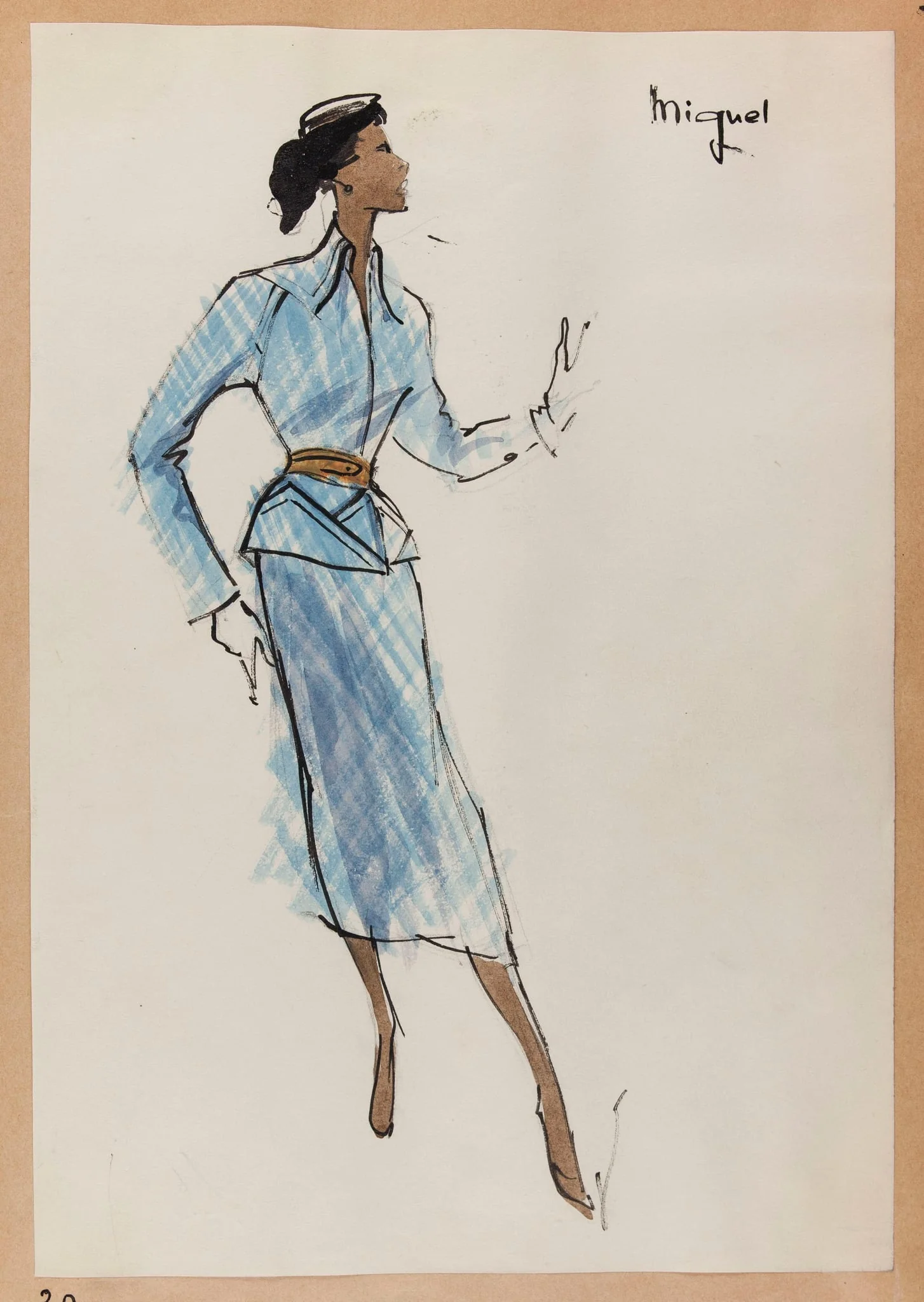 Miguel, by Marie-Louise Carven, 1951