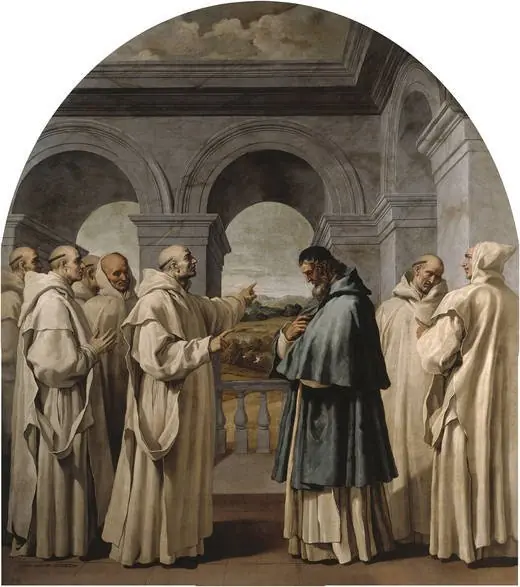Saint Bruno Bids Farewell to Saint Hugo