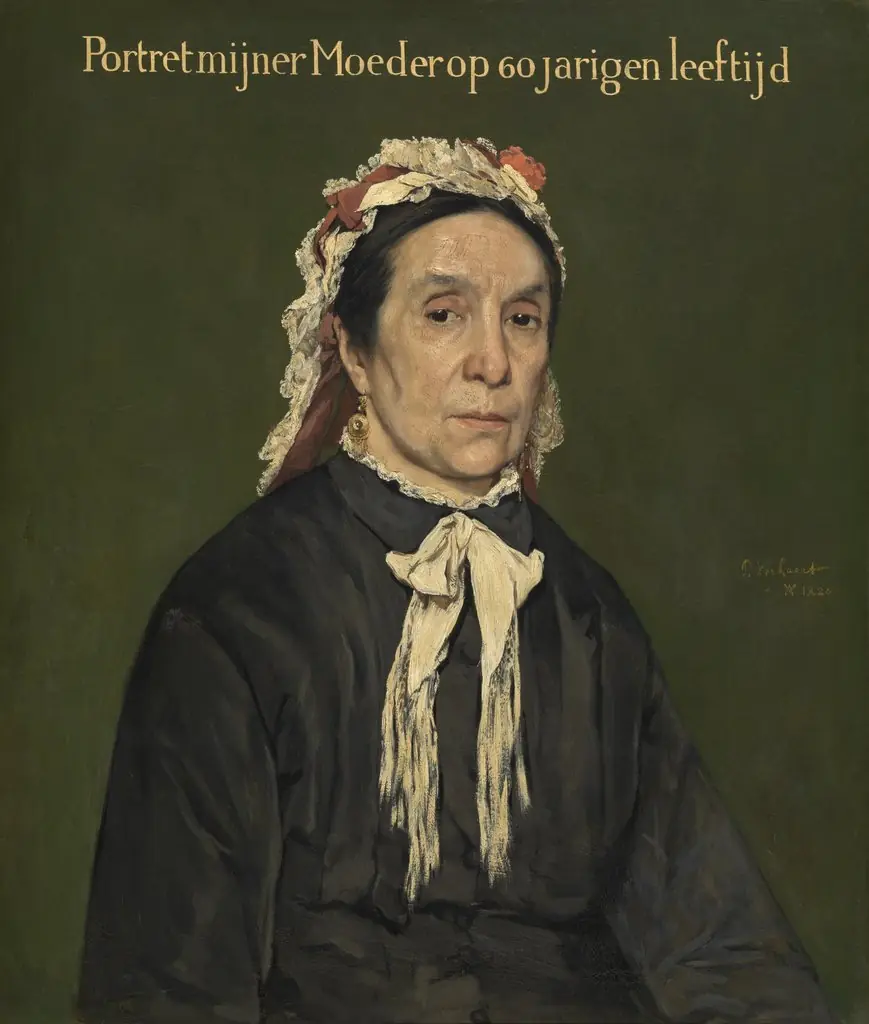 Portrait of the artist's mother at the age of 60