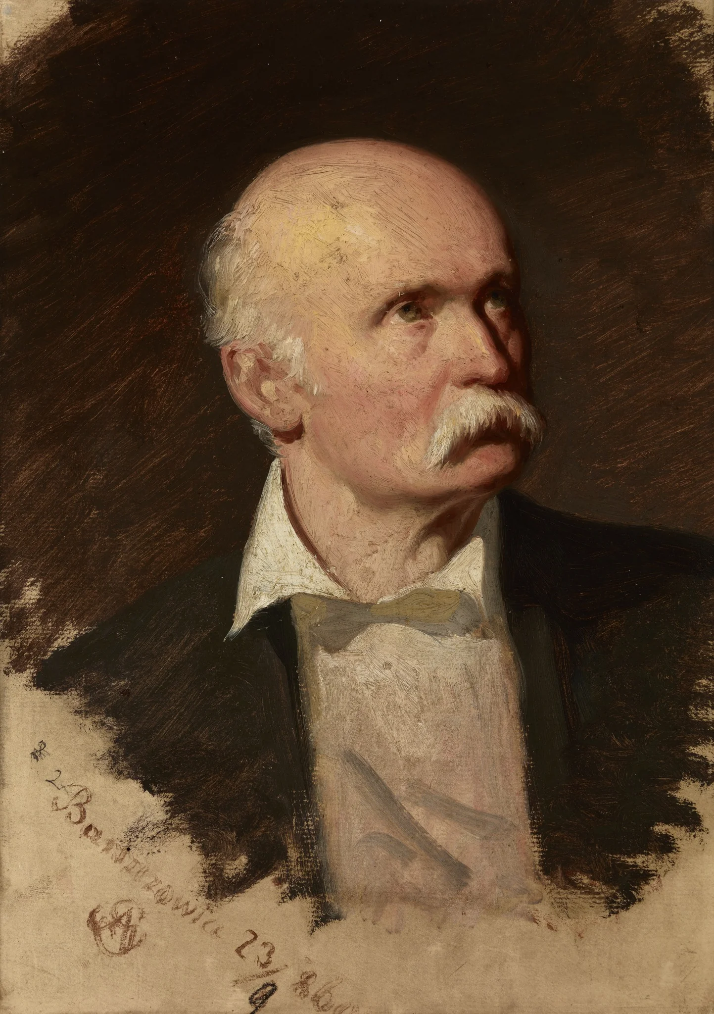 Portrait of Jan Kanty Maszkowski, by Artur Grottger, unspecified, 1862