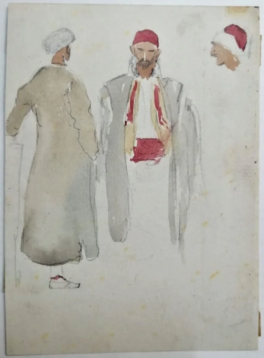 Figuri de turci, by Carol Szathmari, unspecified, 1850