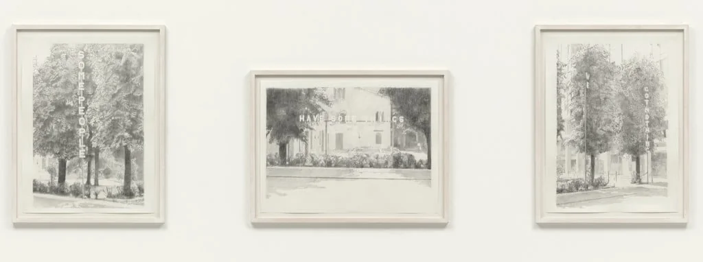 Untitled, by Scott Myles, graphite, 2002