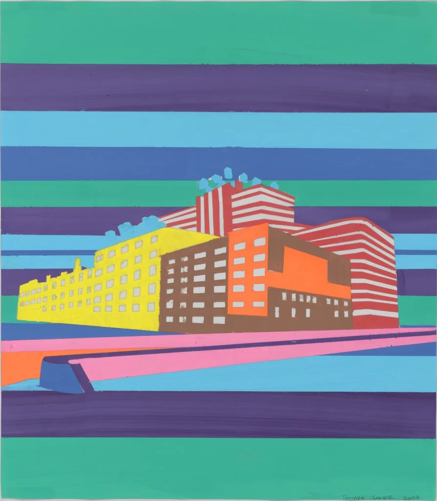 Untitled, by Tamara Gayer, gouache, 2003