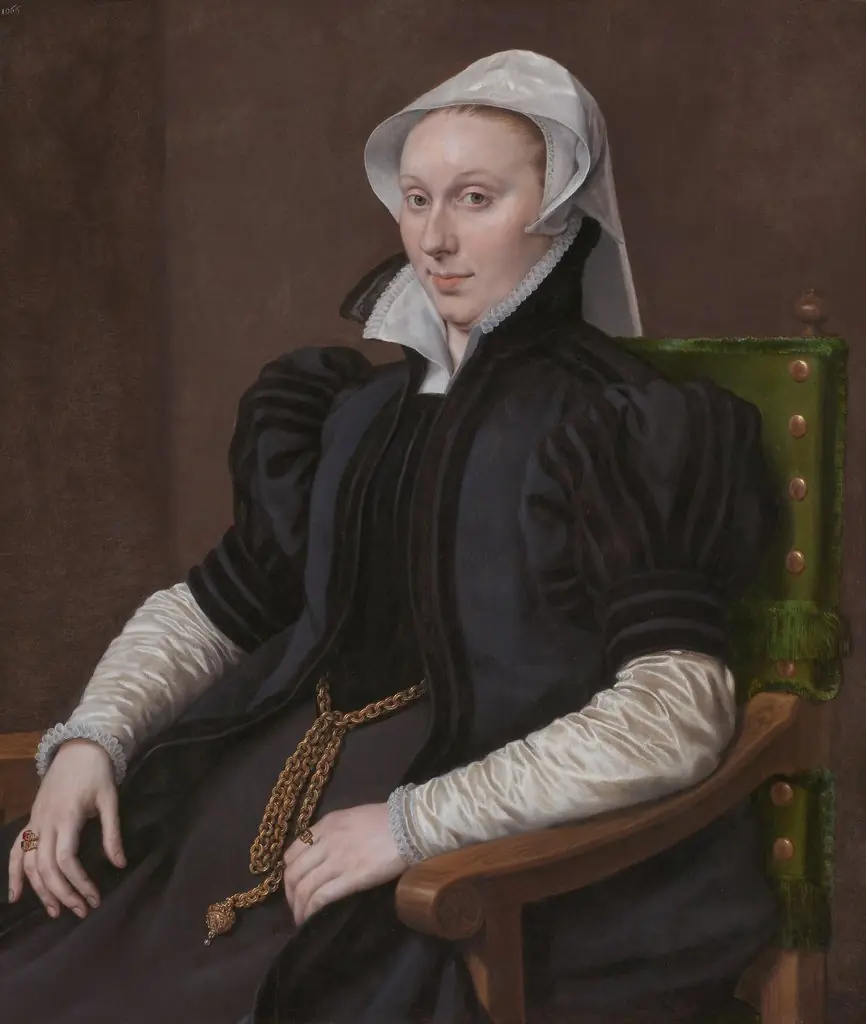 Portrait of Anne Fernely, pendant to Sir Thomas Gresham