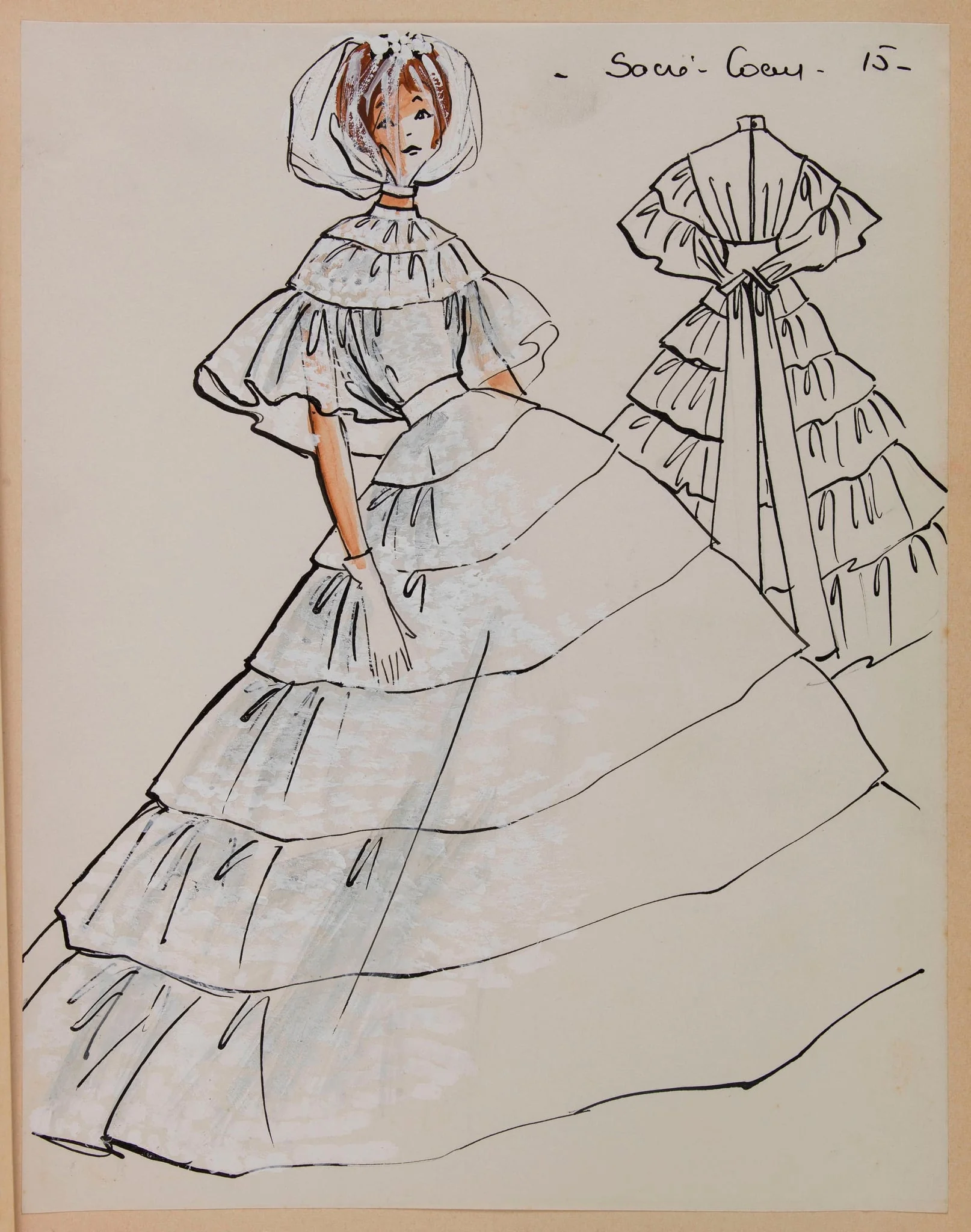 Sacré Coeur, by Carven, 1958