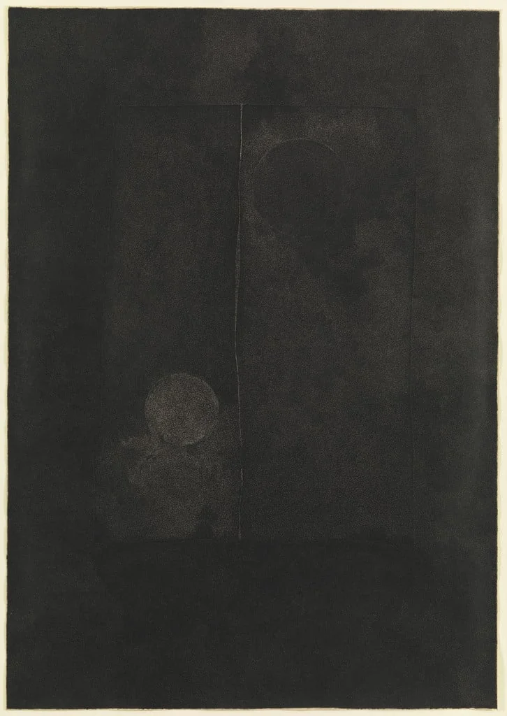 Untitled, by Gene Vass, ink, 1965