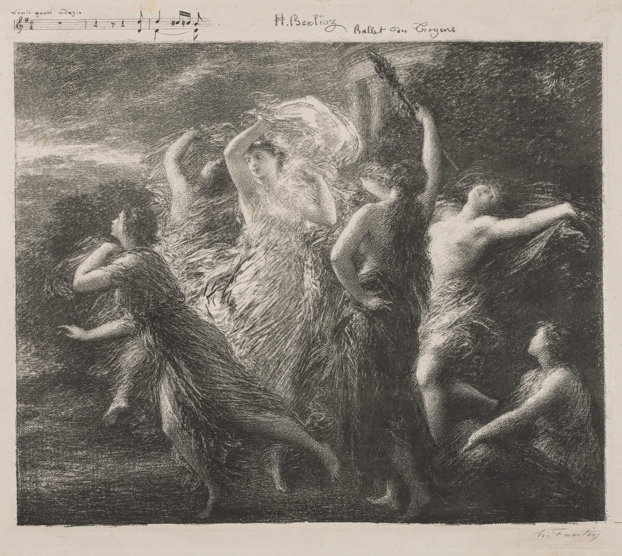 Ballet du Troyons, by Henri Fantin-Latour, 1893