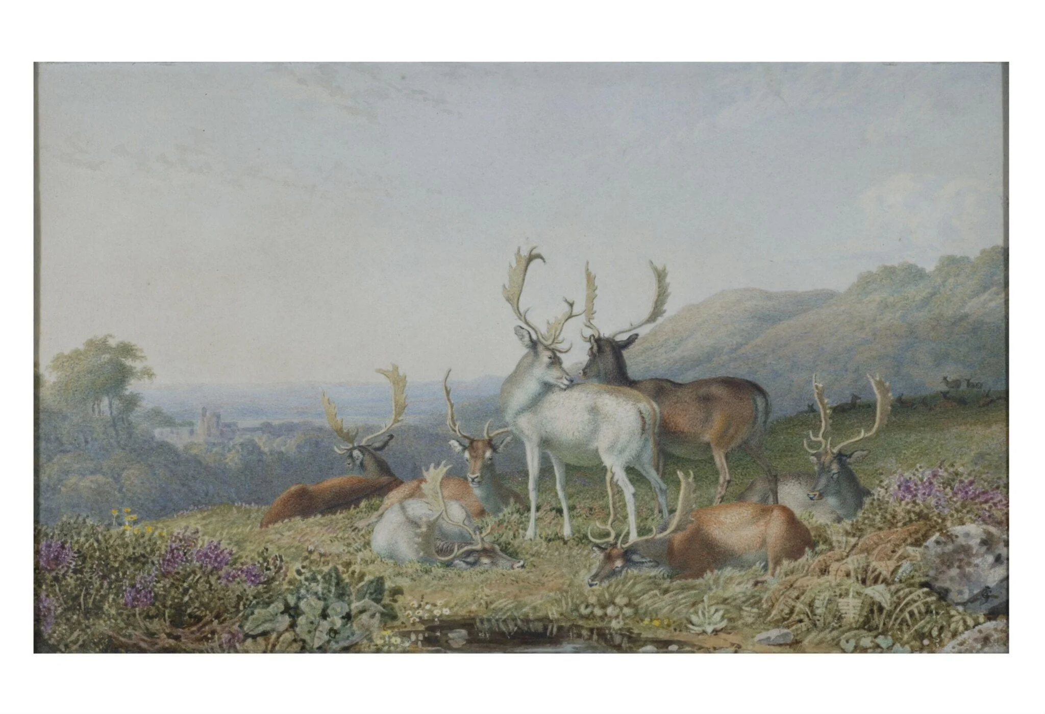 Deer in a Landscape