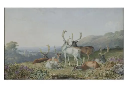 Deer in a Landscape
