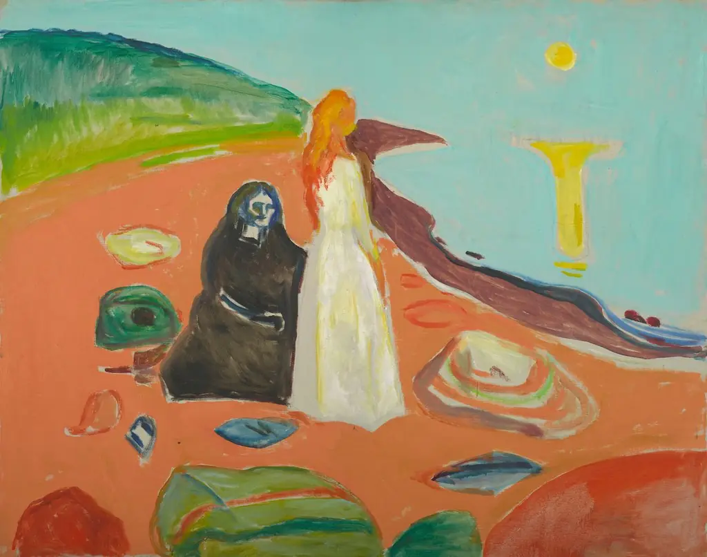 Two Women on the Shore
