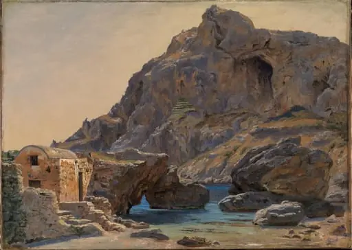 View of Marina Piccola, Capri: Afternoon Light