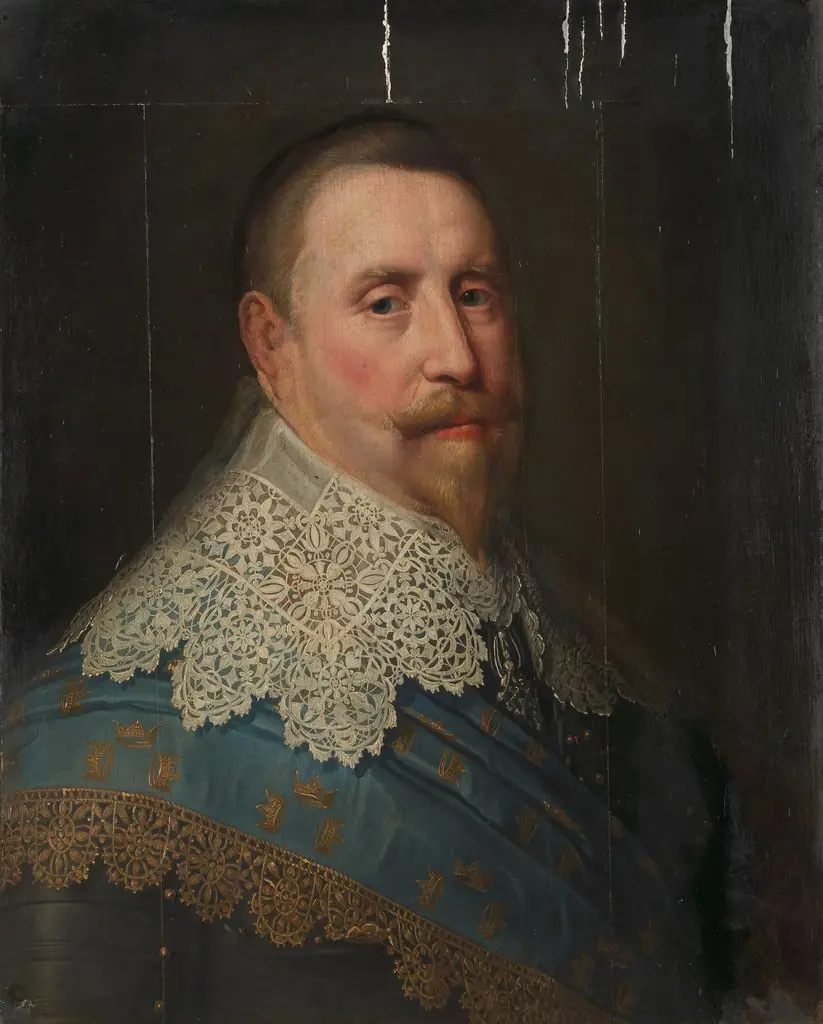 Portrait of Gustav II Adolf (1594-1632), King of Sweden