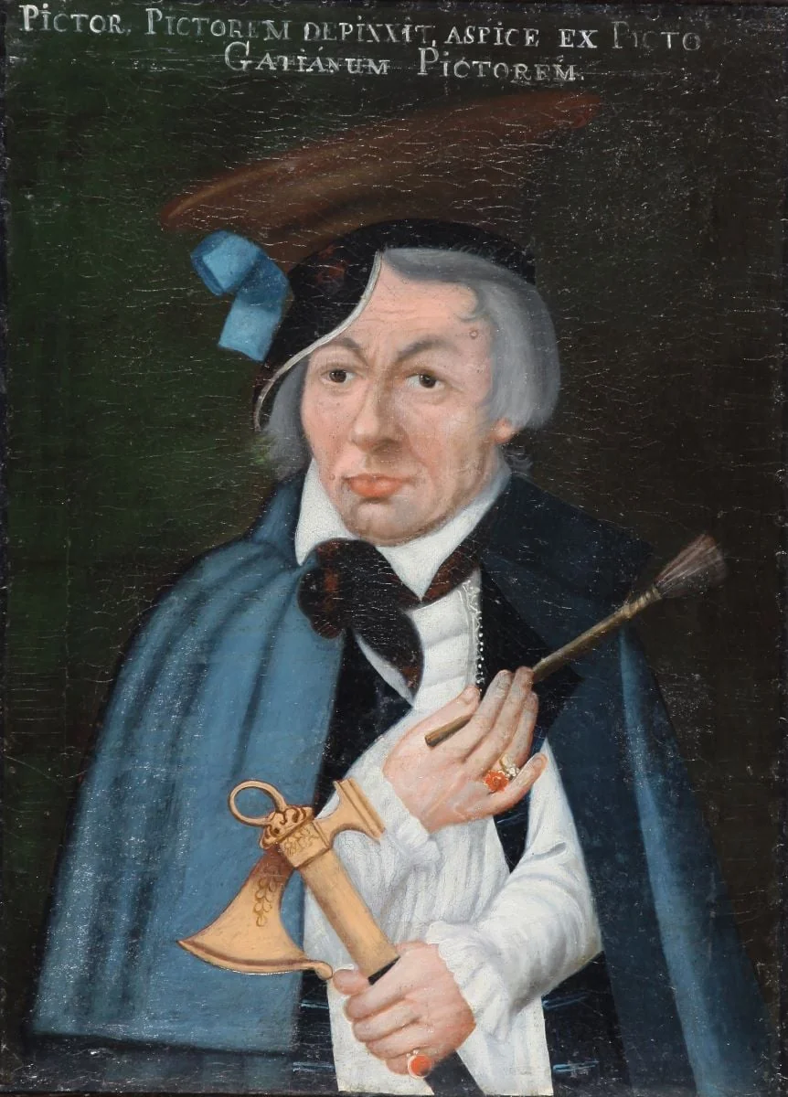 Autoportret, by Sándor István Gati- Szatmári