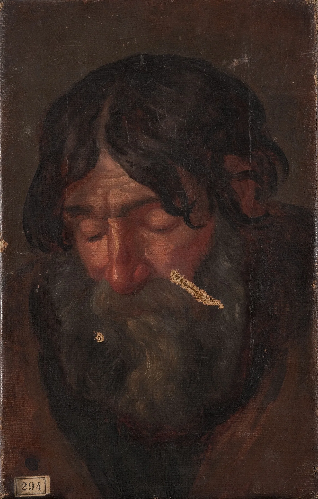 Head of a man