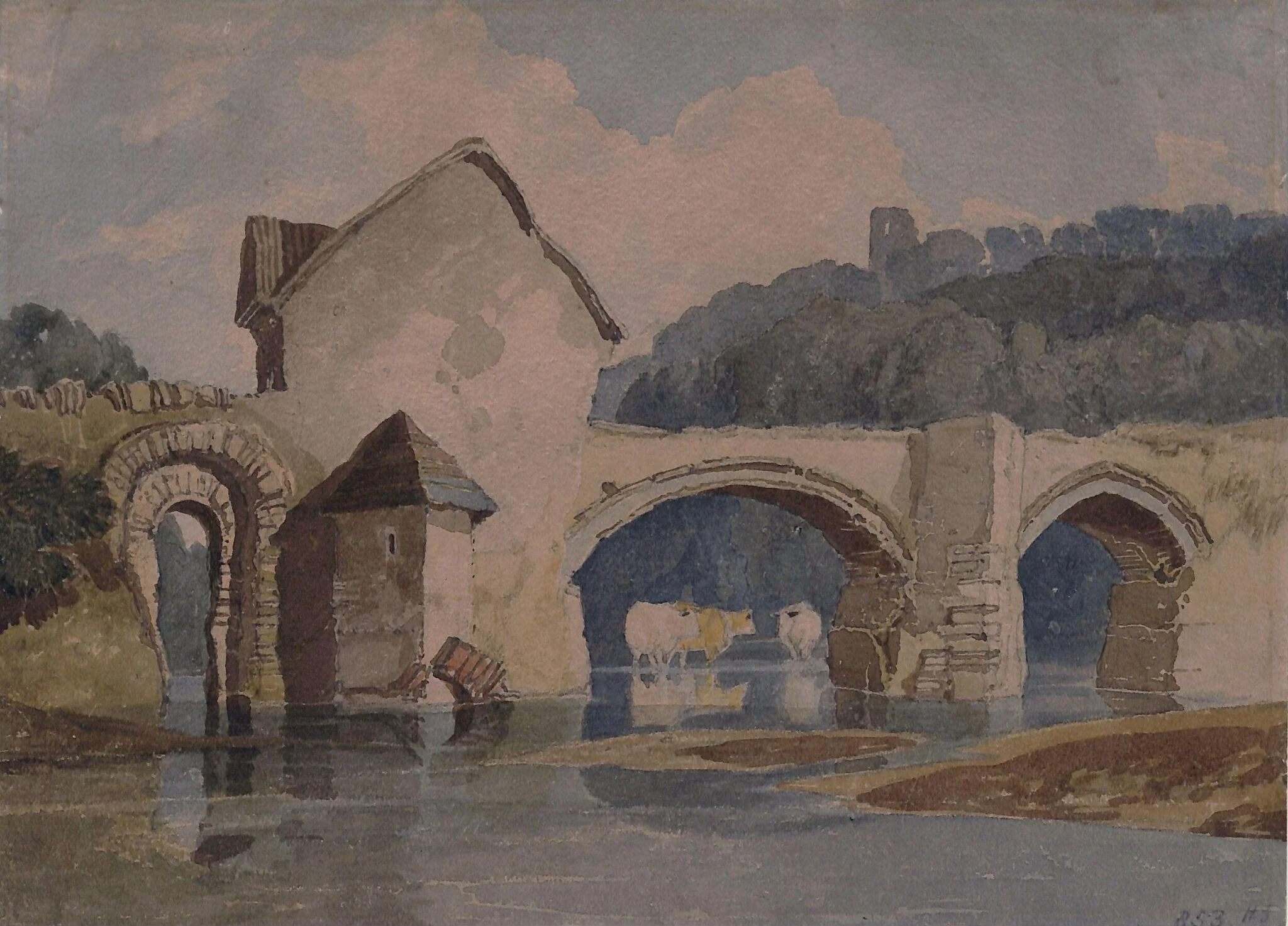 A Bridge and Cows