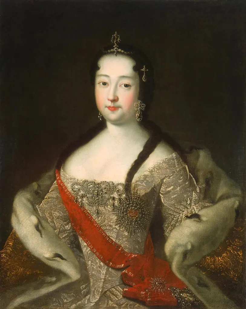Portrait of Tsarevna Anna Petrovna