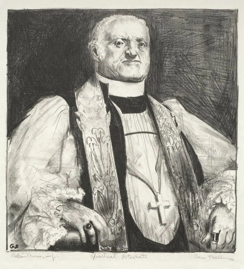 Spiritual Potentate, by George Bellows, 1923