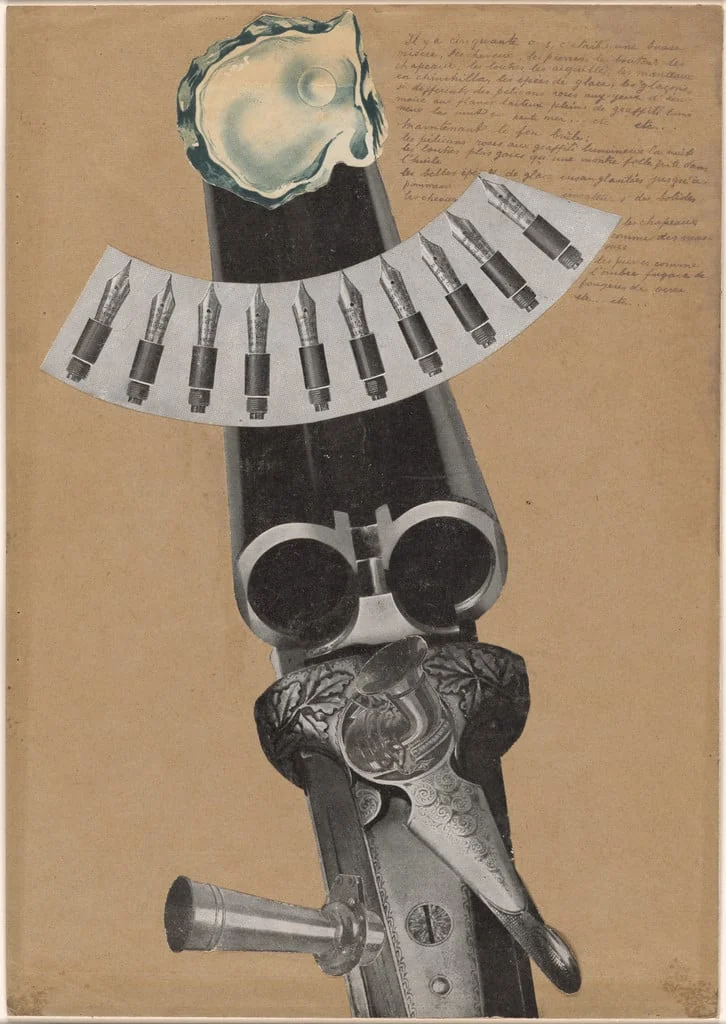 Untitled, by César Moro, ink, 1935