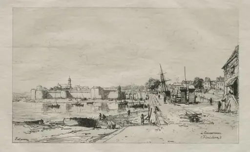 À Concarneau (Finistère)