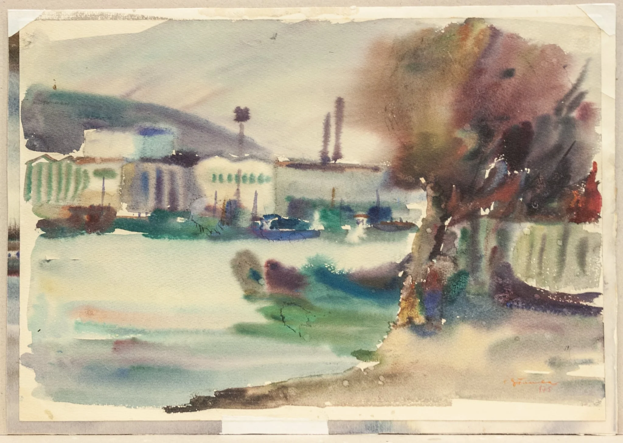 Frigoriferul piscicol, by Constantin Găvenea, 1950