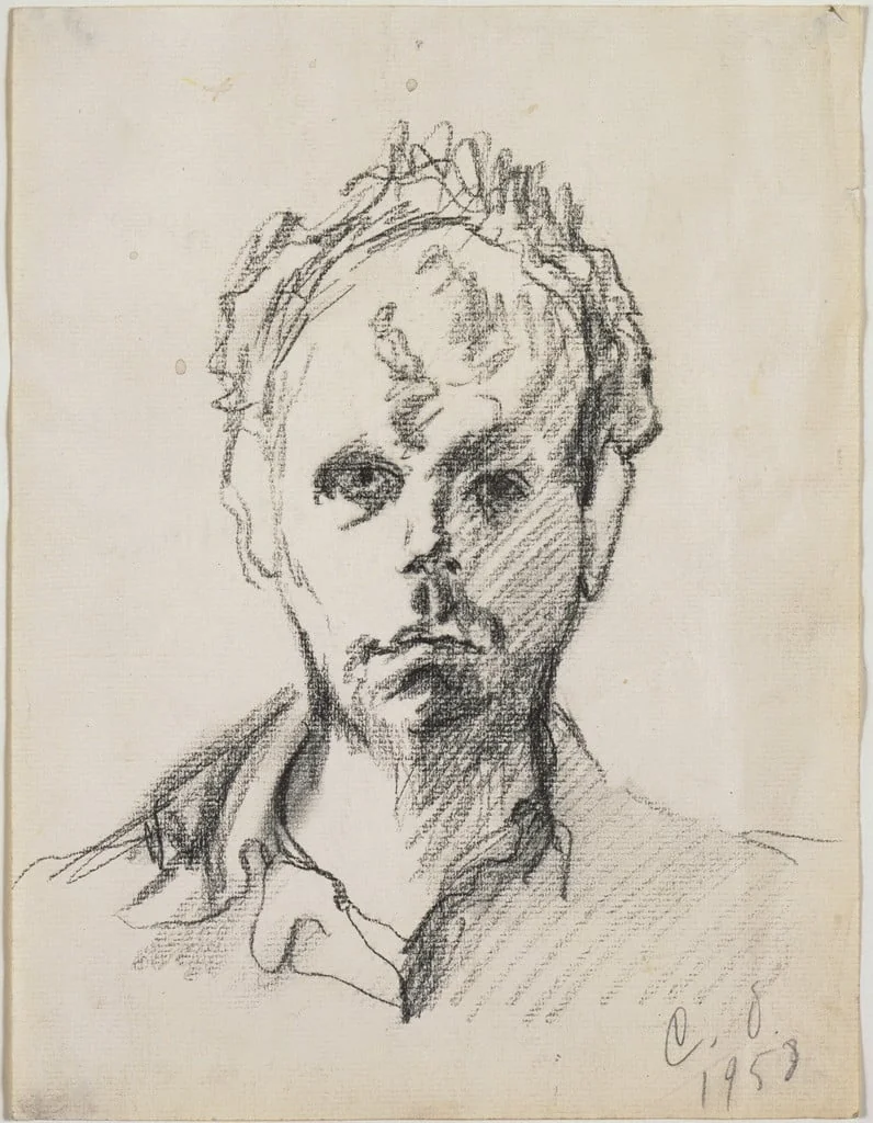 Untitled, by Claes Oldenburg, crayon, 1958