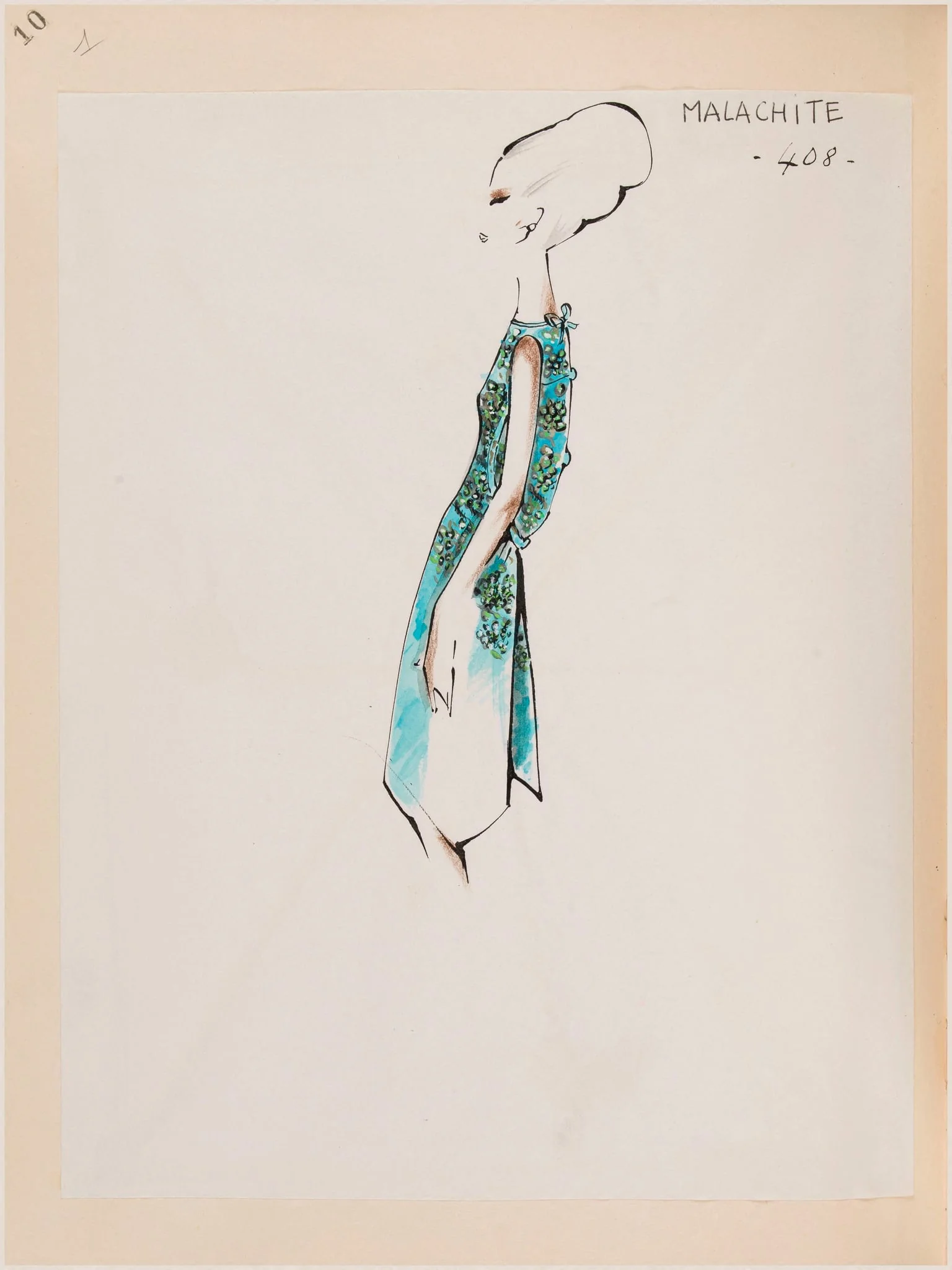 Malachite, by Marie-Louise Carven, 1965