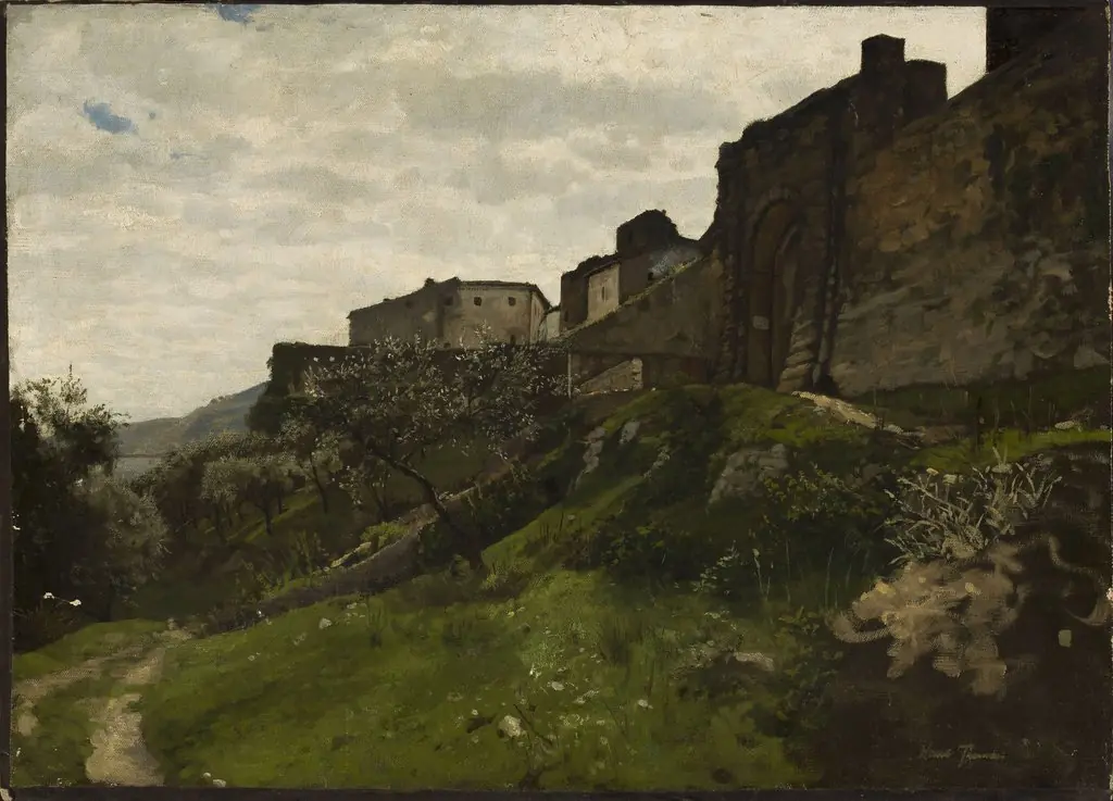 Fragment of defensive walls