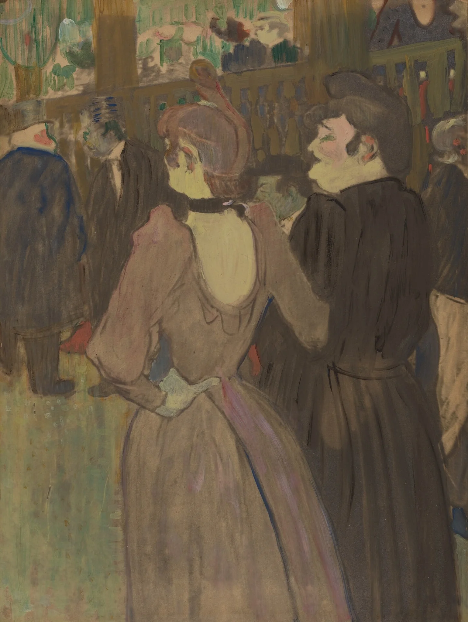 La Goulue and Her Sister