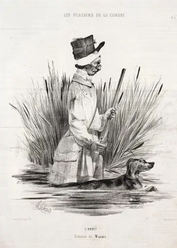 Les Plaisirs de la chasse:  L'Arrêt